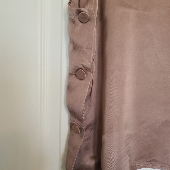 Mango Satin Brown Camisole - Picture 5 of 10